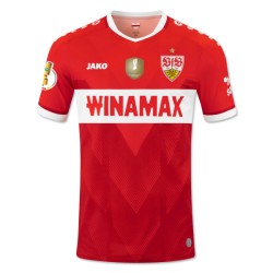 Hombre VfB Stuttgart 2024/25 Camiseta Visitante Final de Copa - Roja