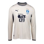 Camiseta de manga larga de visitante Malmö FF 2026 - Blanca para niños Camiseta de manga larga de visitante Malmö FF 2026 - Blanca para niños