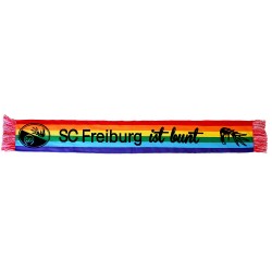 SC Freiburg Bufanda SCF Is Colorful