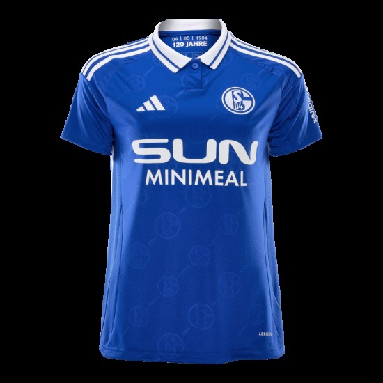 Camiseta de local de mujeres FC Schalke 04 2024/25 Camiseta de local de mujeres FC Schalke 04 2024/25