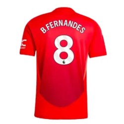 Camiseta de casa B.FERNANDES Manchester United 2024/25 para niños