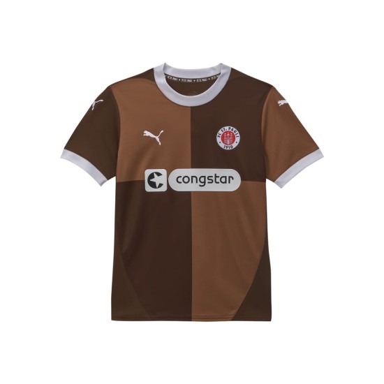 Camisa de casa para niño FC St. Pauli 2024/25 Camisa de casa para niño FC St. Pauli 2024/25