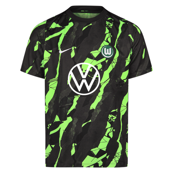 Camiseta Mujer VfL Wolfsburg Tercera Calentamiento VW 2025/26