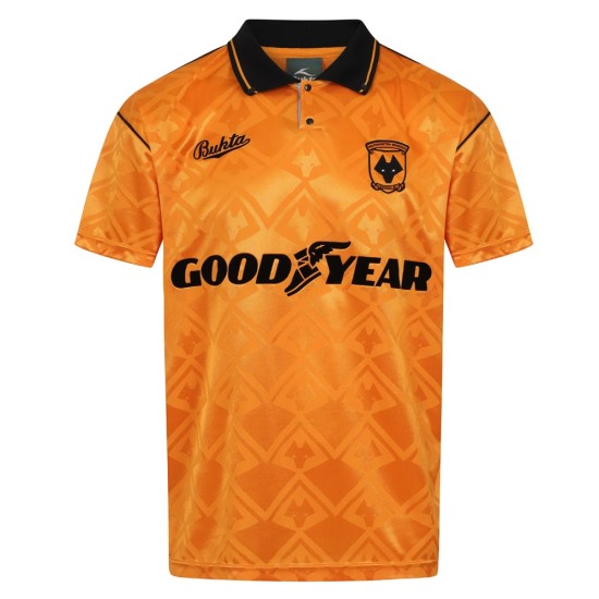 Camiseta Retro Infantil Wolverhampton Wanderers 1992 Camiseta Retro Infantil Wolverhampton Wanderers 1992