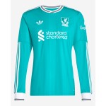 Camiseta Tercera Liverpool 2025/26 Manga Larga Mujer