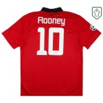 Camiseta retro local Champions League hombre Manchester United 2013/14 Rooney #10 Camiseta retro local Champions League hombre Manchester United 2013/14 Rooney #10