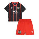 Kit visitante Blackburn Rovers 2024/25 para niños