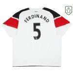 Camiseta retro visitante hombre Manchester United 2010/12 Ferdinand #5