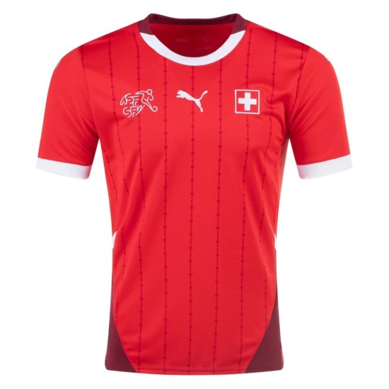 Suiza Camiseta de Local EURO 2024 Suiza Camiseta de Local EURO 2024