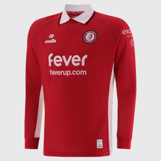 Camiseta local manga larga Bristol City 2025/26 niño Camiseta local manga larga Bristol City 2025/26 niño