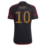 Serge Gnabry #10 Alemania Camiseta de Visita Mundial 2022