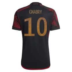 Serge Gnabry #10 Alemania Camiseta de Visita Mundial 2022