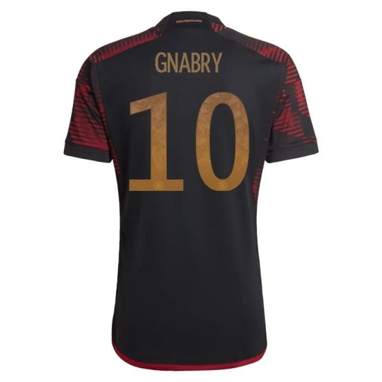 Serge Gnabry #10 Alemania Camiseta de Visita Mundial 2022