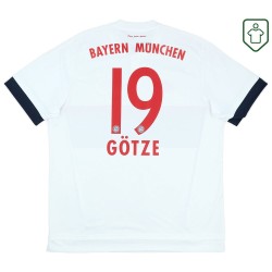 Camiseta retro Bayern Múnich 2015/16 visitante para hombre Götze #19