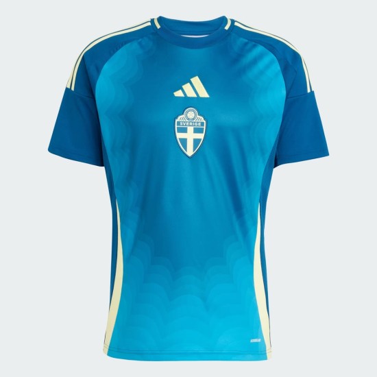 Camiseta Away del Equipo Femenino de Suecia 2025 para Hombre