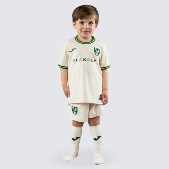 Kit Tercero de Norwich City 2024/25 para Niños