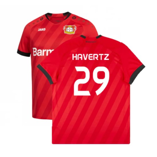 Camiseta de casa HAVERTZ Bayer 04 Leverkusen 2019/20 para mujeres