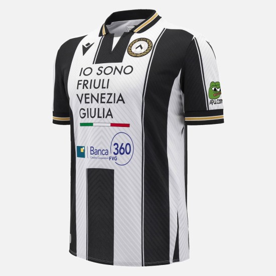 Camisa de casa para hombre Udinese 2024/25 Camisa de casa para hombre Udinese 2024/25
