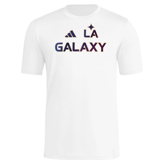 Camiseta Hook AEROREADY tercera LA Galaxy 2025 blanco hombre