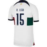 Rafael Leão #15 Portugal Camiseta de Visita Mundial 2022 Rafael Leão #15 Portugal Camiseta de Visita Mundial 2022