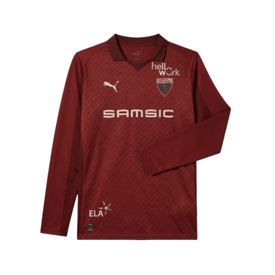 Camiseta Manga Larga 125 Aniversario 2025/26 Rennes Mujer