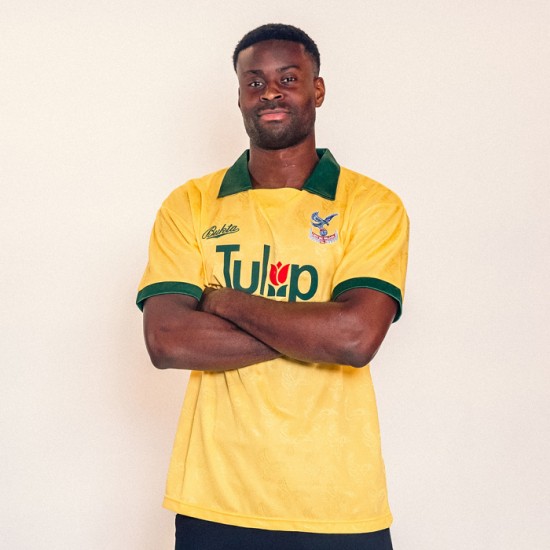 Mujeres Crystal Palace 1991 De visitante Retro Camiseta Mujeres Crystal Palace 1991 De visitante Retro Camiseta