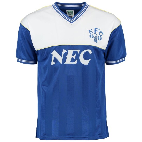 Camiseta Retro Everton Infantil 1986 Camiseta Retro Everton Infantil 1986