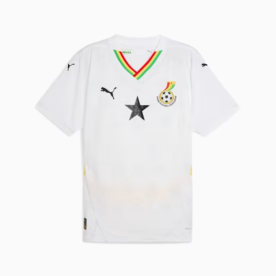 Camiseta local Ghana 2025 mujer