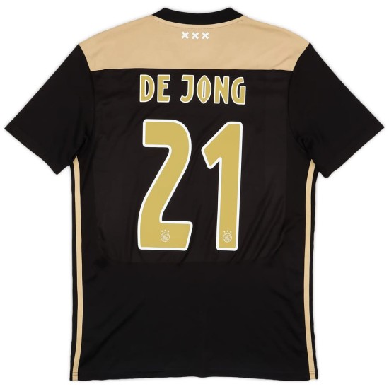 Camiseta de visitante F.DE JONG Ajax 2018/19 para hombres