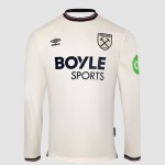 Camiseta visitante manga larga hombre West Ham United 2025/26 Camiseta visitante manga larga hombre West Ham United 2025/26