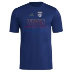 Camiseta Mujer San Diego FC 2025 Tercera Hook AEROREADY Azul Marino