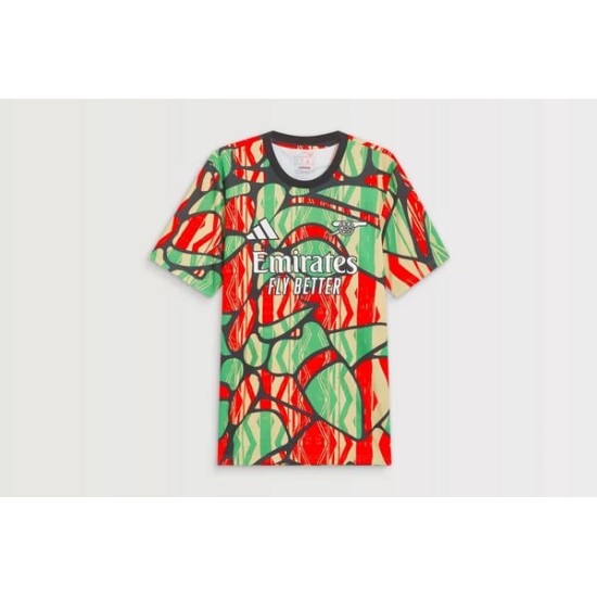 Camisa de prepartido europea de tercera equipación para hombre Arsenal 2024/25