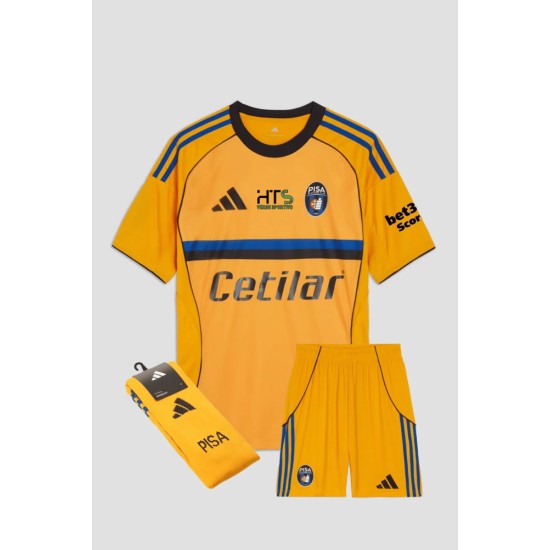 Niño Pisa 2025/26 Uniforme Visitante Niño Pisa 2025/26 Uniforme Visitante