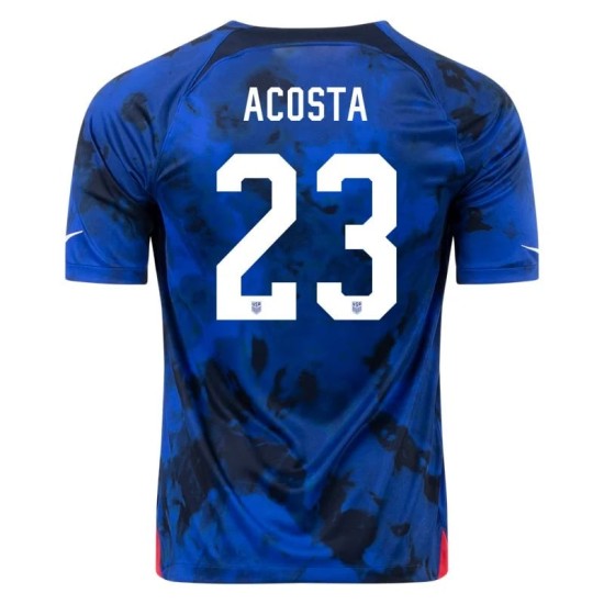 Kellyn Acosta #23 USMNT Camiseta de Visita Mundial 2022