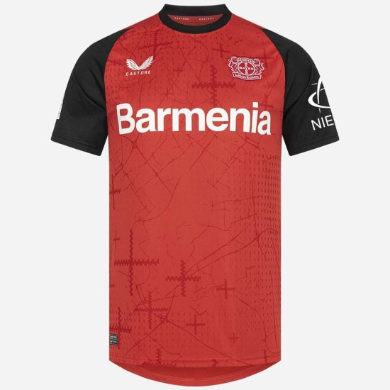 Camiseta Home Bayer 04 Leverkusen 2024/25 para niño Camiseta Home Bayer 04 Leverkusen 2024/25 para niño