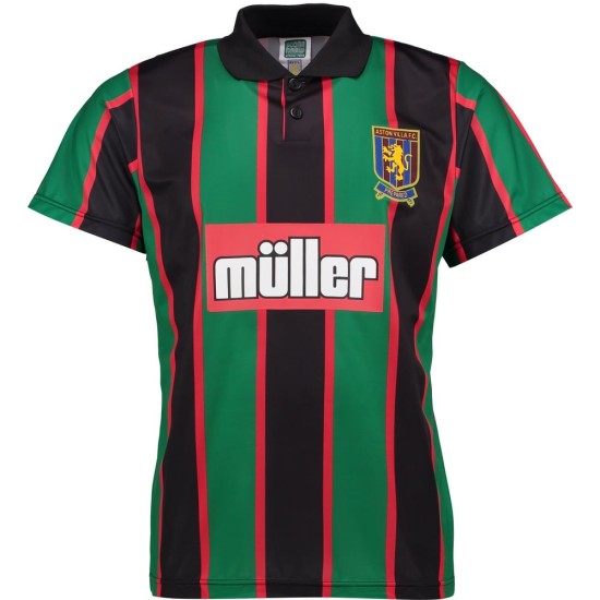 Camiseta Retro Visitante Aston Villa 1994 Hombre