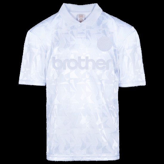 Camiseta Retro Whiteout Manchester City 1990 para Hombre Camiseta Retro Whiteout Manchester City 1990 para Hombre