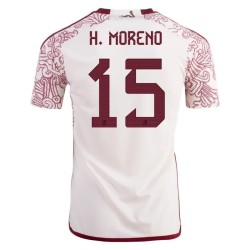 Héctor Moreno #15 México Camiseta de Visita Mundial 2022