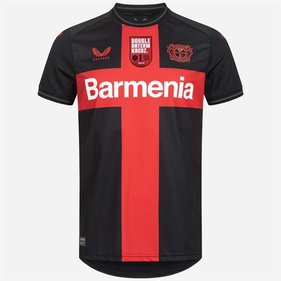 Camiseta Third Championship Bayer 04 Leverkusen 2024/25 para niño