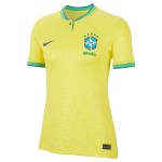 Camiseta Femenina Brasil de Local Mundial 2022 Camiseta Femenina Brasil de Local Mundial 2022