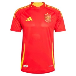 España Camiseta Versión Jugador de Local EURO 2024