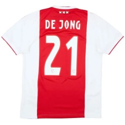 Camiseta de casa F.DE JONG Ajax 2018/19 para niños