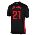 Camiseta de visitante F.DE JONG FC Barcelona 2024/25 para niños