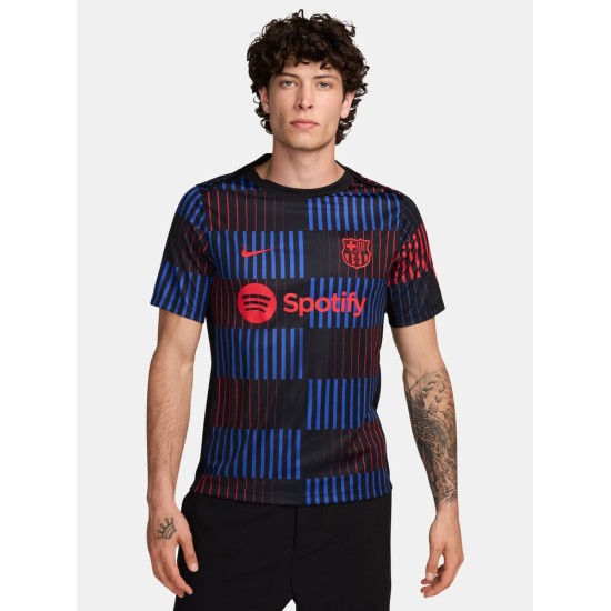 Camiseta de prematch de visitante de hombre FC Barcelona 2024/25 Camiseta de prematch de visitante de hombre FC Barcelona 2024/25