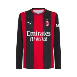 Camiseta de manga larga de local Milan 2026/27 para niños