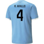 Ronald Araujo #4 Uruguay Camiseta de Local Mundial 2022