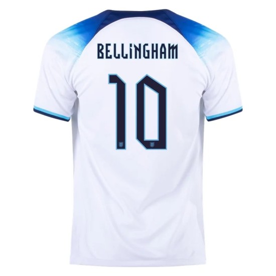 Jude Bellingham #10 Inglaterra Camiseta de Local Mundial 2022