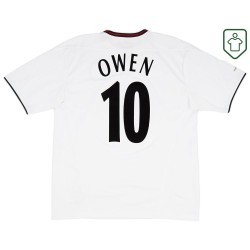 Camiseta retro visitante hombre Liverpool 2003/04 Owen #10