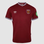 Camiseta de Local West Ham United Hombre Sin Publicidad 2025/26