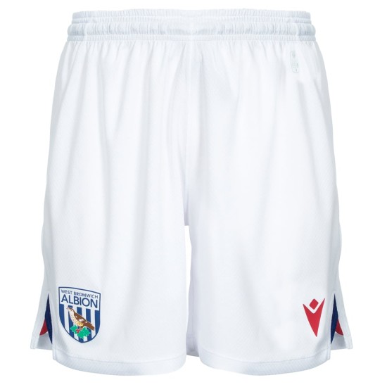 Pantalones cortos locales West Bromwich Albion 2024/25 para mujeres - Blanco Pantalones cortos locales West Bromwich Albion 2024/25 para mujeres - Blanco